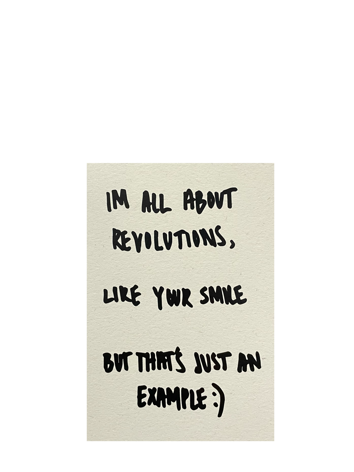 I'm All About Revolutions