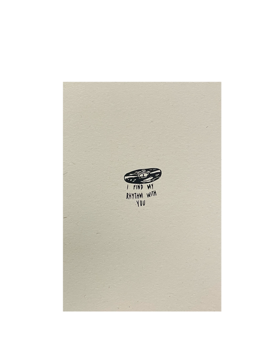 I Find my Rhythm with you